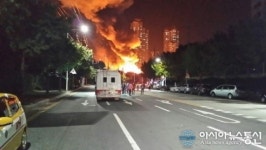 한국타이어 화재 소방폐수 금강유입 없다