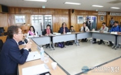 박종훈 교육감, 거창 찾아 법조타운 관련 의견 청취