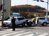 제천북로-대학로 교차로 추돌사고