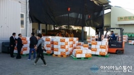 하동군, 금오농협 단감 150t 말레이시아 수출 계약…