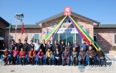 상주 모동면 신천2리 마을회관 준공