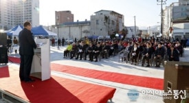 (종합) 상주기차역 교통광장 시설 현대화...자전거 공영주차장 준공