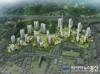 의정부에 들어서는 수목원 속 아파트