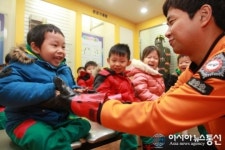 구로소방서, 초록둘리어린이집 1일병아리 소방관 운영