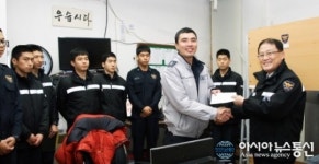 인천남동서, 연말‧연시 맞아 112타격대원 격려