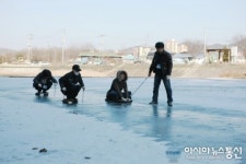 의성군, 20일 남대천 구봉공원 얼음썰매장 개장