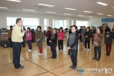 예천군, 어르신 운동동호회 개강