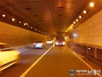 창원시 성산구, 창원터널 내부 환경정비 완료