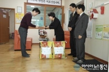 영동세무서,엘림요양원 위문품 전달