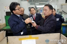 공도코다코구내식당 | 황은성 안성시장, ㈜코다코 찾아 애로사항 청취