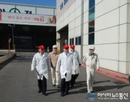 인천부평소방서장, 동서식품(주)부평공장 화재예방 나서