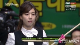 한주희, New 당구여신… 걸그룹 뺨치는 미모로 실검 1위