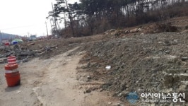 보령시 대해로 폐기물 방치…관광객 눈총