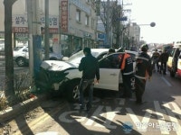 인천부평소방서, 교통사고 운전자 1명 구조