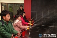 대진유치원, 소방안전교육 받아