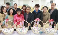 함양군청 기독신우회, 계란나눔 행사로 부활절의미 새겨