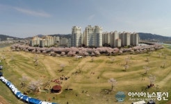 도심속 그림 같은 밀양 파크골프장