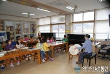 영양군 중앙초, 국악 전문강사 초빙 국악교육 실시