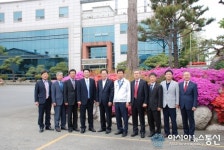 영천시 기관단체장, ㈜금창 방문 기업애로 청취