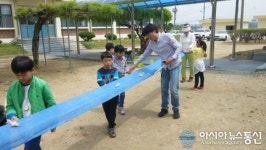 청주 옥산초 소로분교장, 소로천가꾸기 환경교육 진행
