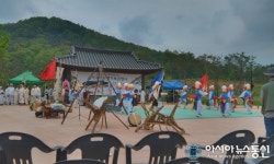 아산시, 송악면 제12회 송악두레논매기 보존행사 개최
