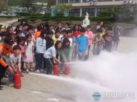 인천강화소방서, 하점초등학교 체험형 소방안전교육 실시