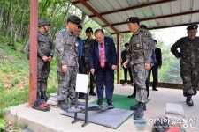 임상전 세종시의장, 예비군훈련장 시설 안전점검