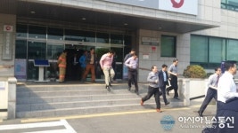 인천부평소방서, 국민건강보험공단 합동소방훈련 실시