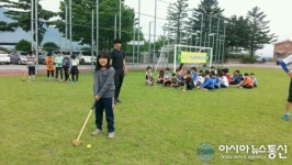 보은 판동초, ‘그라운드 골프’ 학교체육운영교실 열어