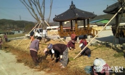 의령군 하촌농촌건강장수마을, 클린농촌 만들기 추진