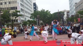영천 아리랑태무시범단, 日 시즈오카市에서 호평