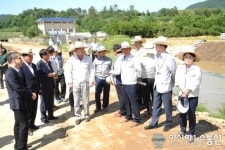 경상남도의회 의장단, 도내 재해위험지 현장 점검
