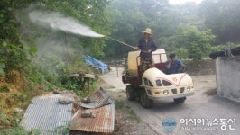 [메르스사태]옥천군 군북면 주민, 마을 지키기 한 마음
