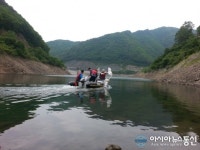 농어촌공사 청송영양지사, 수질 오염 사고 방제훈련 실시