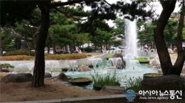 구미시, 봉곡테마공원 등 14곳 공원 분수 가동