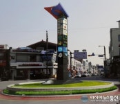 안성시, 금산-제2산단 교차로 회전 교차로로