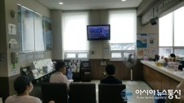 수원시 팔달구 화서2동 주민센터, TV형 DID시스템 도입