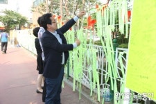 수원시 팔달구, 메르스 극복 희망의 메시지 전달