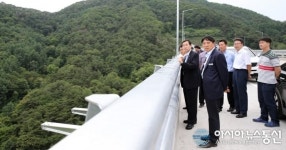 조길형 충주시장, 동충주IC~제천JCT 구간 현장점검 나서