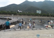 청도군 운문면, 운문댐 하류보 하상정비 실시