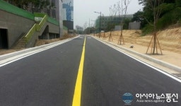 진해구, 풍호2지구 도시계획도로 준공
