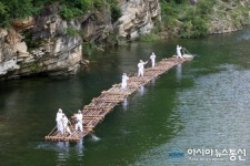 정선군 즐거운 여름, 여량면 ‘아우라지 뗏목축제’에서 함께해요