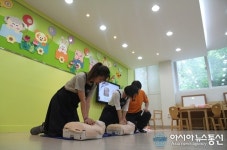 마포소방서, 홍익대학교 심폐소생술 교육 진행