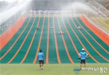 안성시시설관리公, 사계절 썰매장 개장
