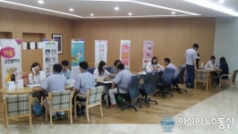 아산보건소, 찾아가는 통합건강홍보관 운영