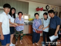 충남서산 부석중학교 나눔과 섬김 김치로 지역 사회 섬겨