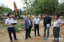 안산시의회 홍순목 의원, 부곡동 자연학습장 미니수목원 조성 현장 방문