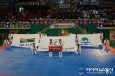 태권도대회 개막식 열리는 평택 이충문화체육센터