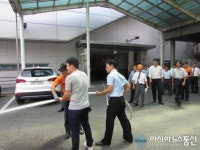 인천부평소방서, 삼산월드체육관 합동소방훈련