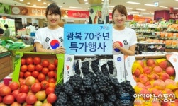 농협 하나로마트, 광복 70주년 기념 815개 품목 최대 70% 할인